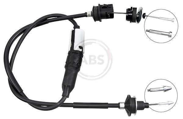 A.b.s. Seilzug, Kupplungsbetätigung [Hersteller-Nr. K28050] für Citroën