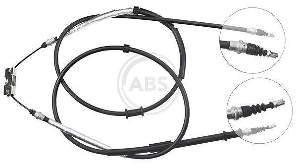 A.b.s. Handbremsseil Scheibenbremse Hinterachse [Hersteller-Nr. K13446] für Opel, Vauxhall