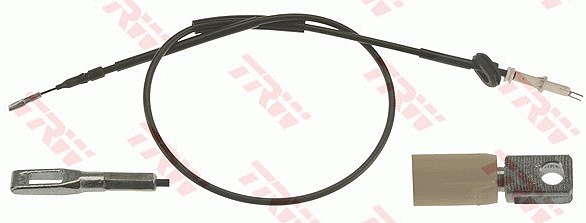 Trw Seilzug, Feststellbremse [Hersteller-Nr. GCH526] für Mercedes-Benz