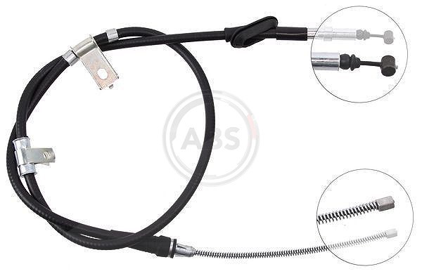A.b.s. 1x Handbremsseil Trommelbremse Hinterachse [Hersteller-Nr. K15688] für Land Rover