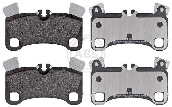 A.b.s. Bremsbeläge hinten (Satz) [Hersteller-Nr. 37696] für Audi, Porsche, VW