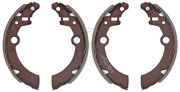 A.b.s. Bremsbackensatz [Hersteller-Nr. 9102] für Opel, Suzuki, Vauxhall