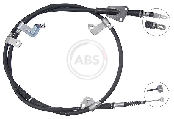 A.b.s. Seilzug, Feststellbremse [Hersteller-Nr. K17516] für Hyundai