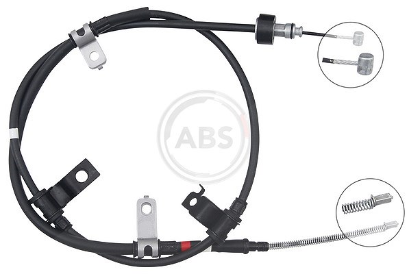A.b.s. Seilzug, Feststellbremse [Hersteller-Nr. K17506] für Hyundai