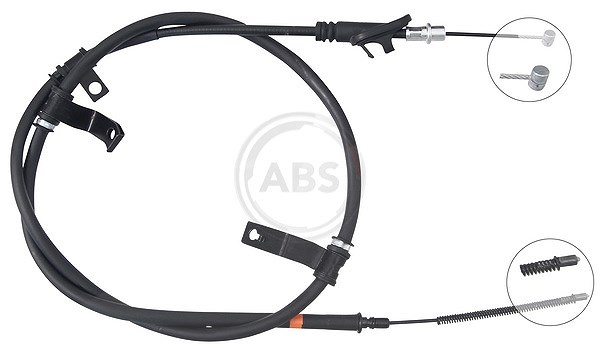 A.b.s. Seilzug, Feststellbremse [Hersteller-Nr. K17518] für Hyundai