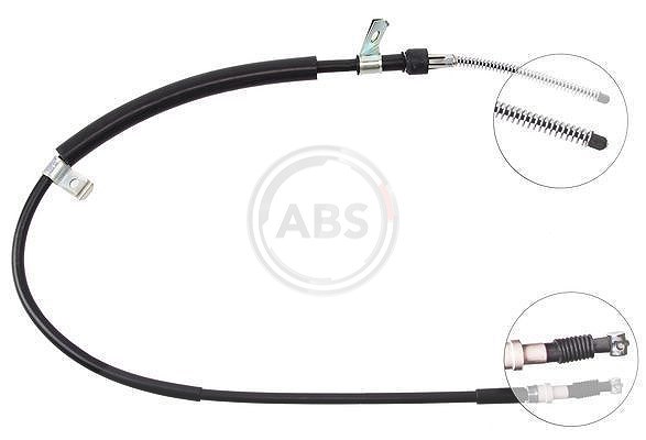 A.b.s. Seilzug, Feststellbremse [Hersteller-Nr. K11478] für Hyundai, Mitsubishi