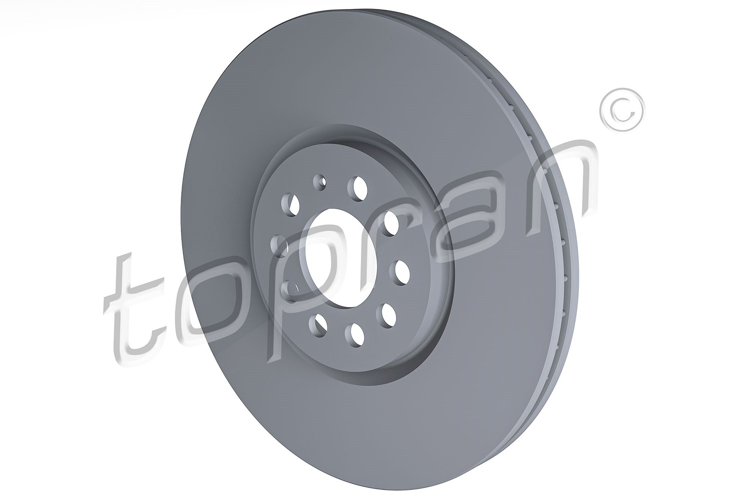 Topran Bremsscheibe [Hersteller-Nr. 109524] für VW, Seat, Skoda, Audi
