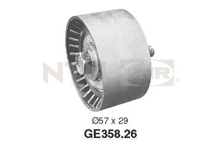 Snr Umlenk-/Führungsrolle, Zahnriemen [Hersteller-Nr. GE358.26] für Alfa Romeo, Fiat, Lancia