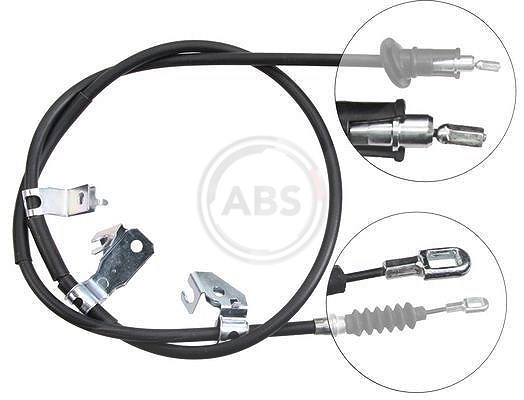 A.b.s. Seilzug, Feststellbremse [Hersteller-Nr. K17337] für Smart, Mitsubishi