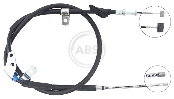 A.b.s. Seilzug, Feststellbremse [Hersteller-Nr. K17582] für Subaru