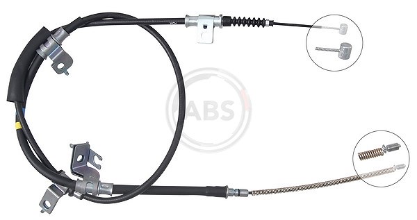 A.b.s. Seilzug, Feststellbremse [Hersteller-Nr. K17535] für Hyundai