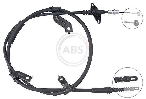 A.b.s. Seilzug, Feststellbremse [Hersteller-Nr. K17489] für Hyundai