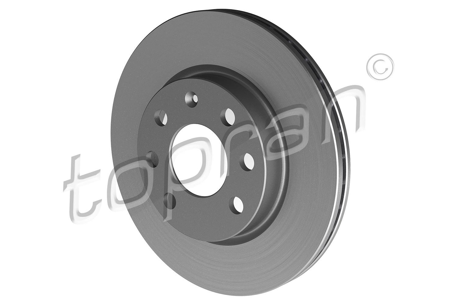 Topran Bremsscheibe [Hersteller-Nr. 206121] für Opel, Vauxhall