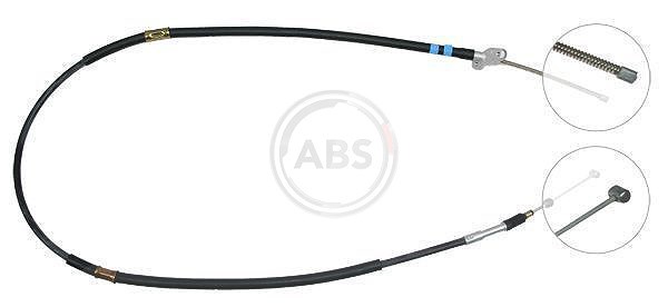 A.b.s. Seilzug, Feststellbremse [Hersteller-Nr. K16027] für Toyota
