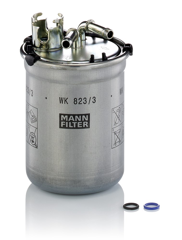 Mann-filter Kraftstofffilter [Hersteller-Nr. WK823/3x] für Skoda, Seat, VW