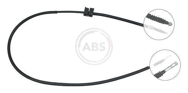 A.b.s. 1x Handbremsseil Scheibenbremse Hinterachse [Hersteller-Nr. K13268] für Audi