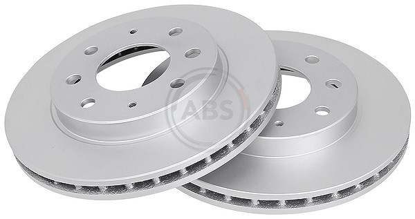 A.b.s. Bremsscheibe Vorderachse Belüftet [Hersteller-Nr. 17669] für Hyundai, Mitsubishi, Kia