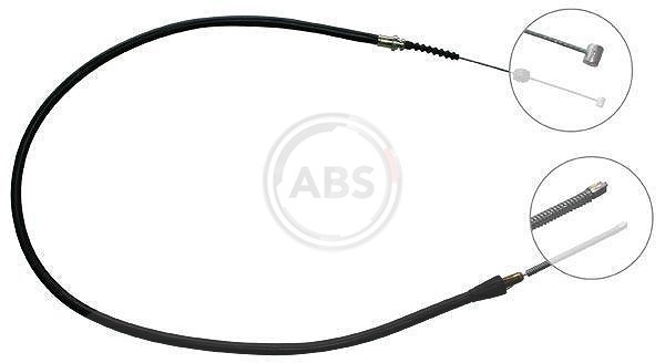 A.b.s. Seilzug, Feststellbremse [Hersteller-Nr. K12107] für Opel, Vauxhall