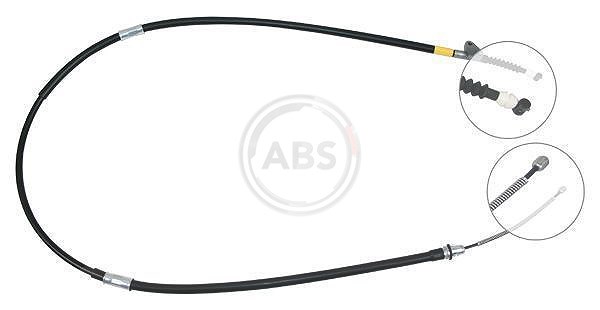A.b.s. Seilzug, Feststellbremse [Hersteller-Nr. K15957] für Toyota