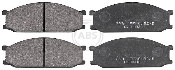 A.b.s. Bremsbelagsatz, Scheibenbremse [Hersteller-Nr. 36454] für Mitsubishi