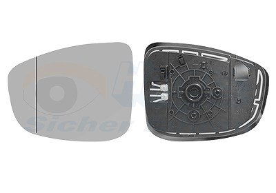 Van Wezel Spiegelglas, Außenspiegel [Hersteller-Nr. 2780837] für Mazda
