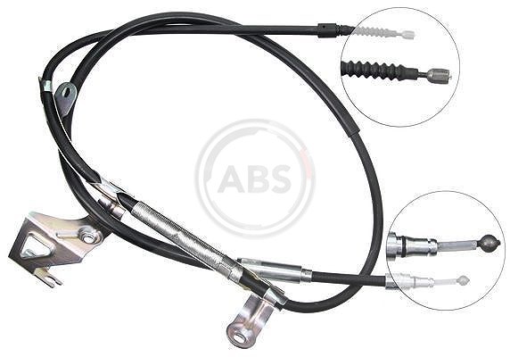 A.b.s. Seilzug, Feststellbremse [Hersteller-Nr. K18357] für VW