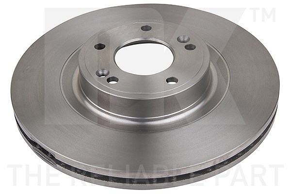 Nk 1x Bremsscheibe [Hersteller-Nr. 203451] für Hyundai