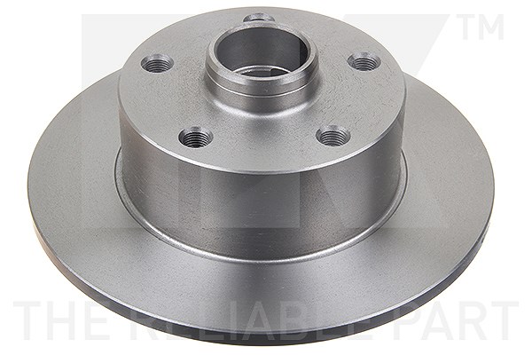 Nk 1x Bremsscheibe Hinterachse Voll [Hersteller-Nr. 2047120] für Audi
