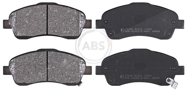 A.b.s. Bremsbelagsatz, Scheibenbremse [Hersteller-Nr. 37400] für Toyota