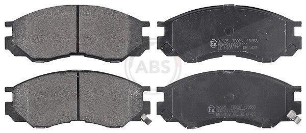 A.b.s. Bremsbelagsatz, Scheibenbremse [Hersteller-Nr. 36925] für Mitsubishi