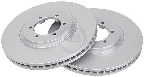 A.b.s. Bremsscheibe Vorderachse Belüftet [Hersteller-Nr. 18000] für Hyundai