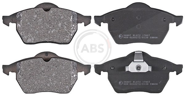 A.b.s. Bremsbelagsatz, Scheibenbremse [Hersteller-Nr. 36897] für Vauxhall, Chevrolet, Saab, Opel