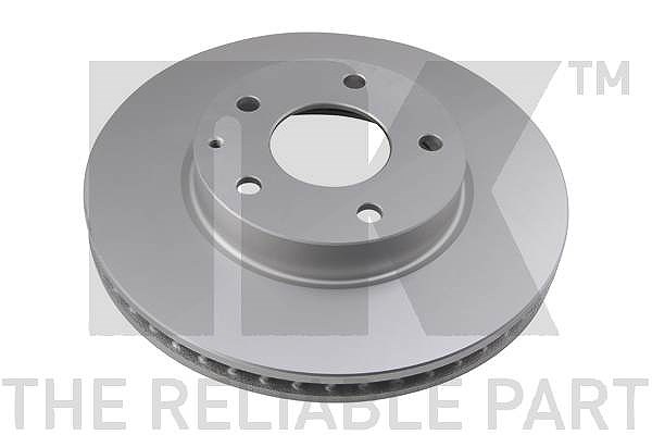 Nk 1x Bremsscheibe [Hersteller-Nr. 313281] für Mazda