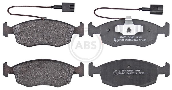 A.b.s. Bremsbelagsatz, Scheibenbremse [Hersteller-Nr. 37865] für Fiat
