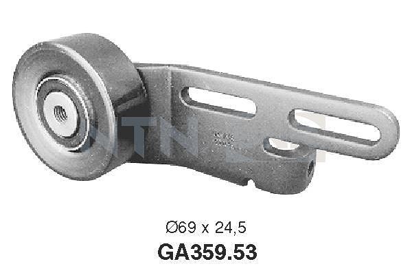Snr Spannrolle, Keilrippenriemen [Hersteller-Nr. GA359.53] für Peugeot, Citroën