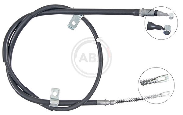 A.b.s. Seilzug, Feststellbremse [Hersteller-Nr. K13428] für Chevrolet, Daewoo