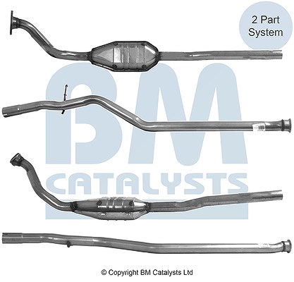 Bm Catalysts Katalysator [Hersteller-Nr. BM80131H] für Peugeot, Citroën