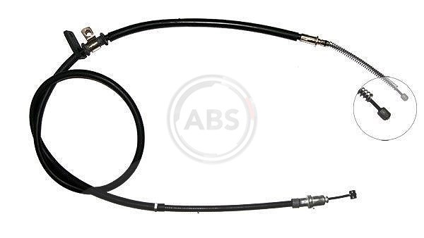 A.b.s. Seilzug, Feststellbremse [Hersteller-Nr. K14857] für Mitsubishi