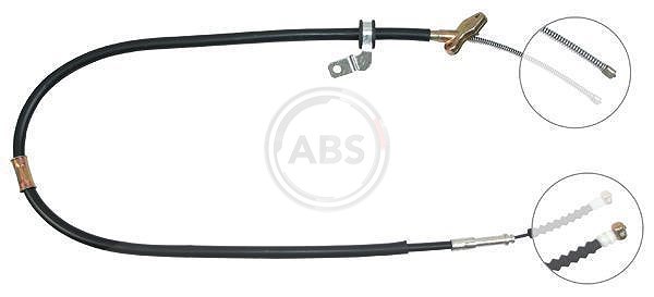 A.b.s. Seilzug, Feststellbremse [Hersteller-Nr. K16337] für Toyota, Iveco