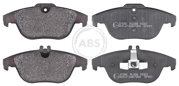A.b.s. Bremsbelagsatz, Scheibenbremse [Hersteller-Nr. 37585] für Mercedes-Benz