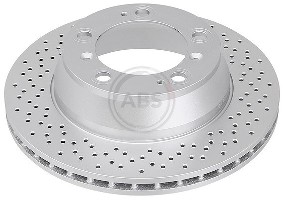 A.b.s. 1x Bremsscheibe Hinterachse Belüftet/Gelocht [Hersteller-Nr. 17070] für Porsche
