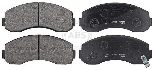 A.b.s. Bremsbelagsatz, Scheibenbremse [Hersteller-Nr. 36948] für Kia, Asia Motors