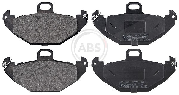 A.b.s. Bremsbelagsatz, Scheibenbremse [Hersteller-Nr. 37051] für Renault