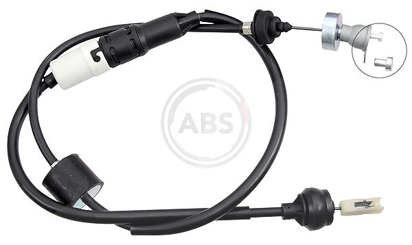A.b.s. Seilzug, Kupplungsbetätigung [Hersteller-Nr. K27990] für Peugeot, Citroën