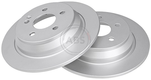 2x Bremsscheibe A.B.S. 17621 2 Bremsscheiben Hinterachse Hinten - Bild 5