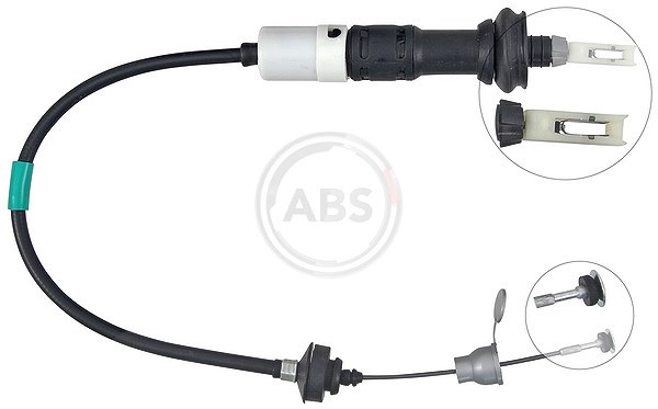 A.b.s. Seilzug, Kupplungsbetätigung [Hersteller-Nr. K27410] für Peugeot