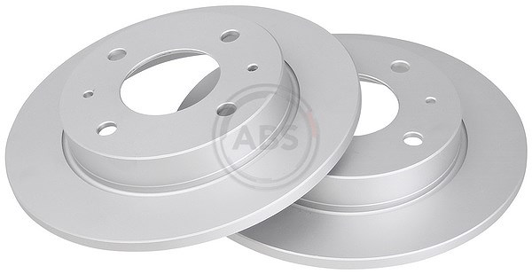 A.b.s. Bremsscheibe Hinterachse Voll [Hersteller-Nr. 17671] für Mitsubishi, Smart