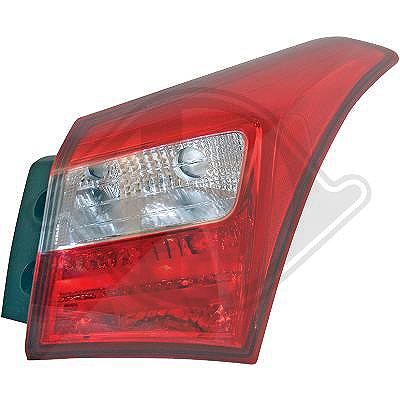 Diederichs Heckleuchte [Hersteller-Nr. 6836090] für Hyundai
