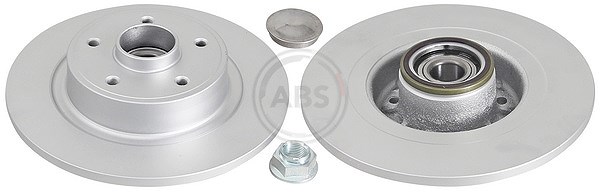 A.b.s. 1x Bremsscheibe [Hersteller-Nr. 17155C] für Renault