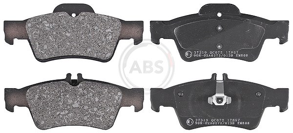 A.b.s. Bremsbelagsatz, Scheibenbremse [Hersteller-Nr. 37319] für Mercedes-Benz